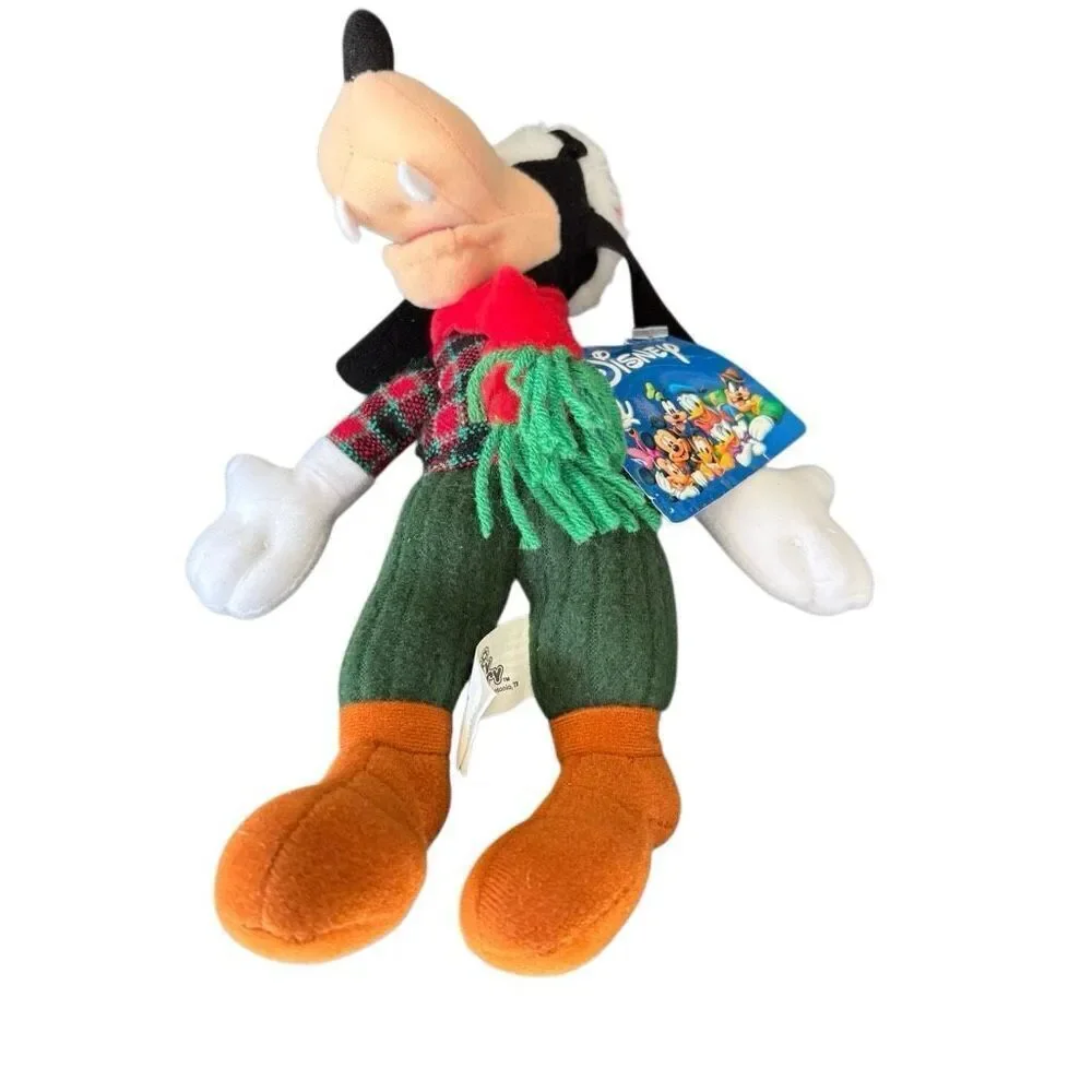 Disney Goofy Santa Toy Factory 10” Plush